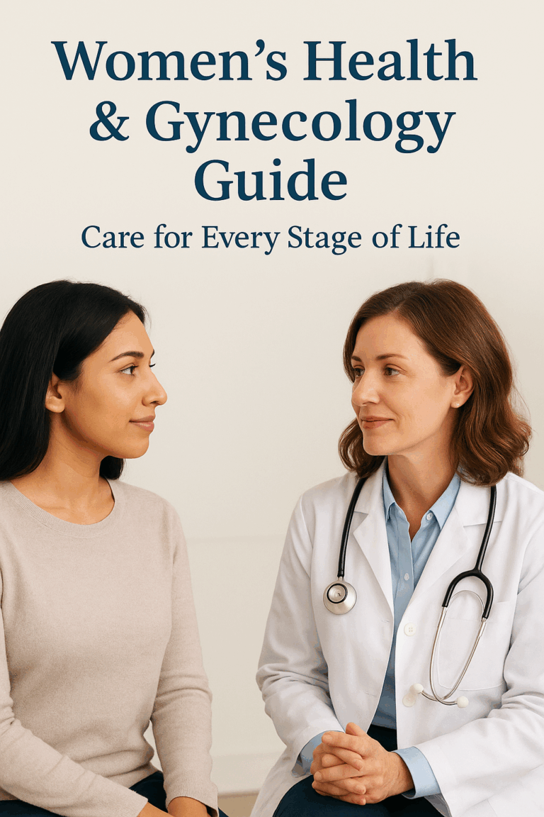 Empowering women with the right knowledge for every stage of life. Your complete Gynecology & Women’s Health Guide.