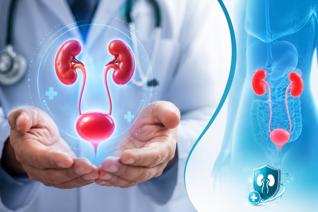 Expert urologist in Dadri providing kidney stone treatment, prostate care, UTI treatment, and comprehensive urology services at Vedansh Hospital.