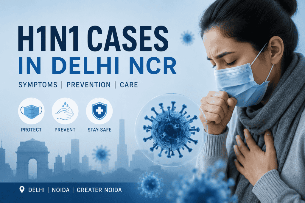 H1N1 cases in Delhi NCR Noida Greater Noida